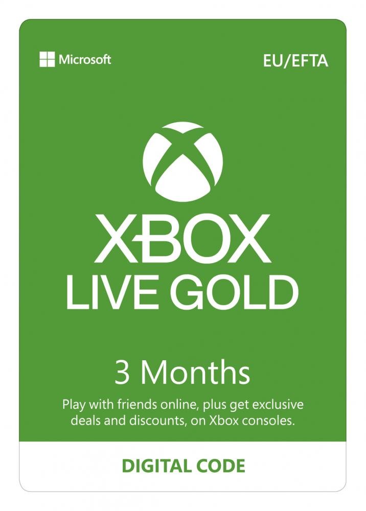 Microsoft Xbox Live Gold Xbox One cod. S2T-00009