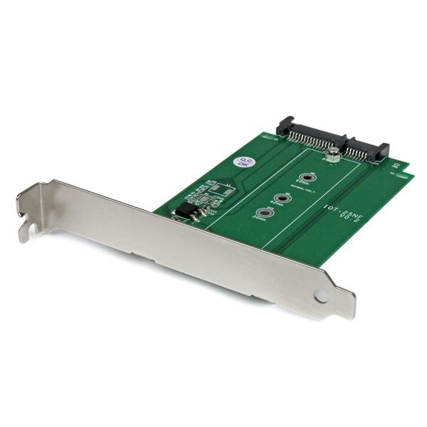 StarTech.com Adattatore M.2 A SATA SSD PCI o PCIe - Convertitore NGFF SSD a SATA montabile via slot di espansione cod. S32M2NGFFPEX