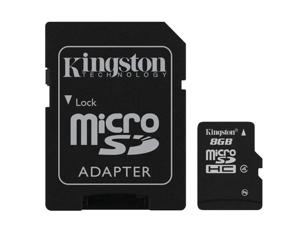 Kingston 8GB microSDHC - SDC4/8GB