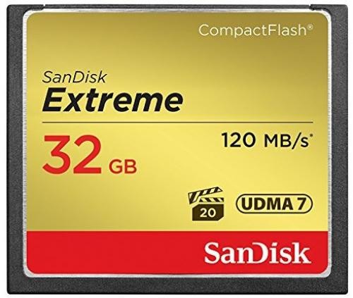 SanDisk 32GB Extreme CompactFlash cod. SDCFXSB-032G-G46