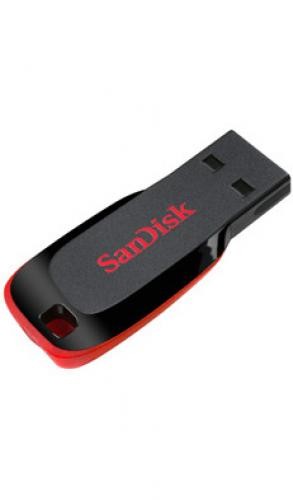 SanDisk Cruzer Blade unità flash USB 32 GB USB tipo A 2.0 Nero, Rosso cod. SDCZ50-032G-B35