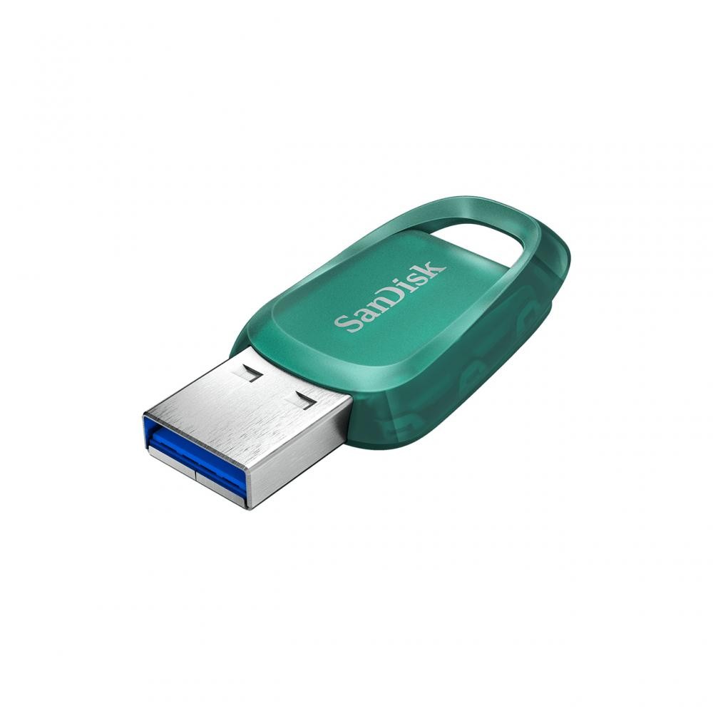 SanDisk Ultra Eco unità flash USB 256 GB USB tipo A 3.2 Gen 1 (3.1 Gen 1) Verde cod. SDCZ96-256G-G46