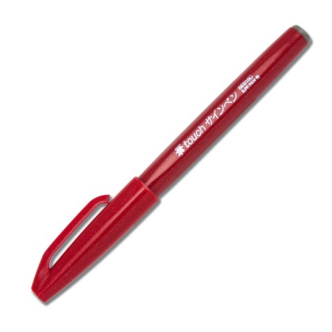 Pentel SES15C-B penna calligrafica Rosso 1 pz cod. SES15C-B