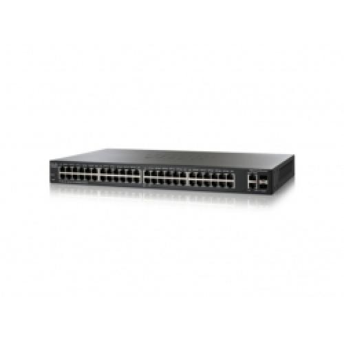 Cisco Small Business SG500X-48P Gestito L2/L3 Gigabit Ethernet (10/100/1000) Nero Supporto Power over Ethernet (PoE) cod. SG500X-48P-K9-G5