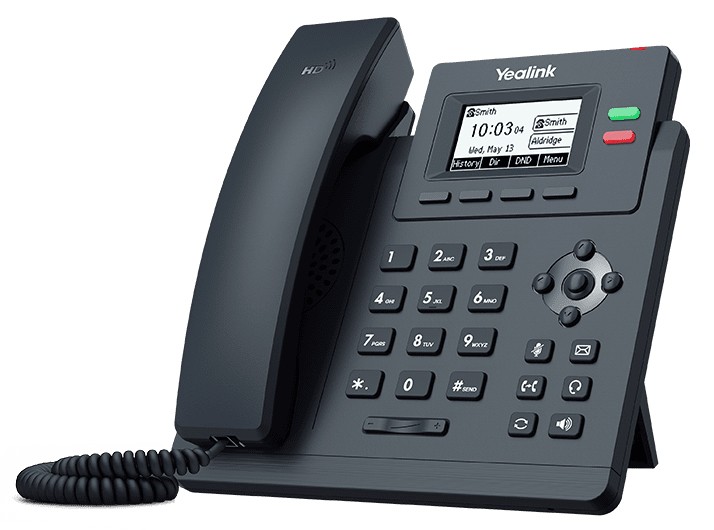 Yealink SIP-T31P telefono IP Grigio LCD cod. SIP-T31P