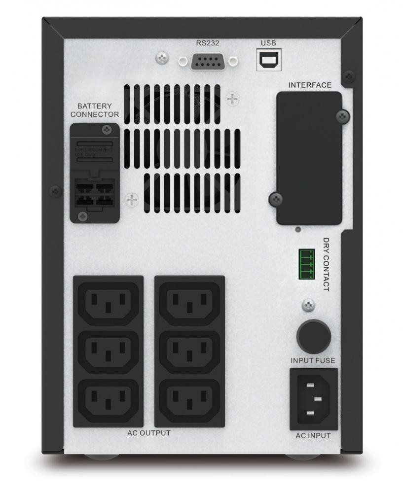 APC Easy UPS SMV gruppo di continuità (UPS) A linea interattiva 1,5 kVA 1050 W 6 presa(e) AC cod. SMV1500CAI