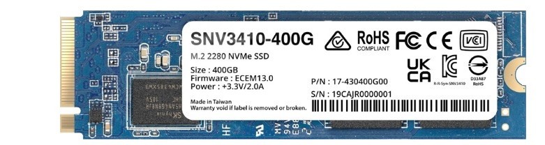 Synology SNV3410 M.2 400 GB PCI Express 3.0 NVMe cod. SNV3410-400G