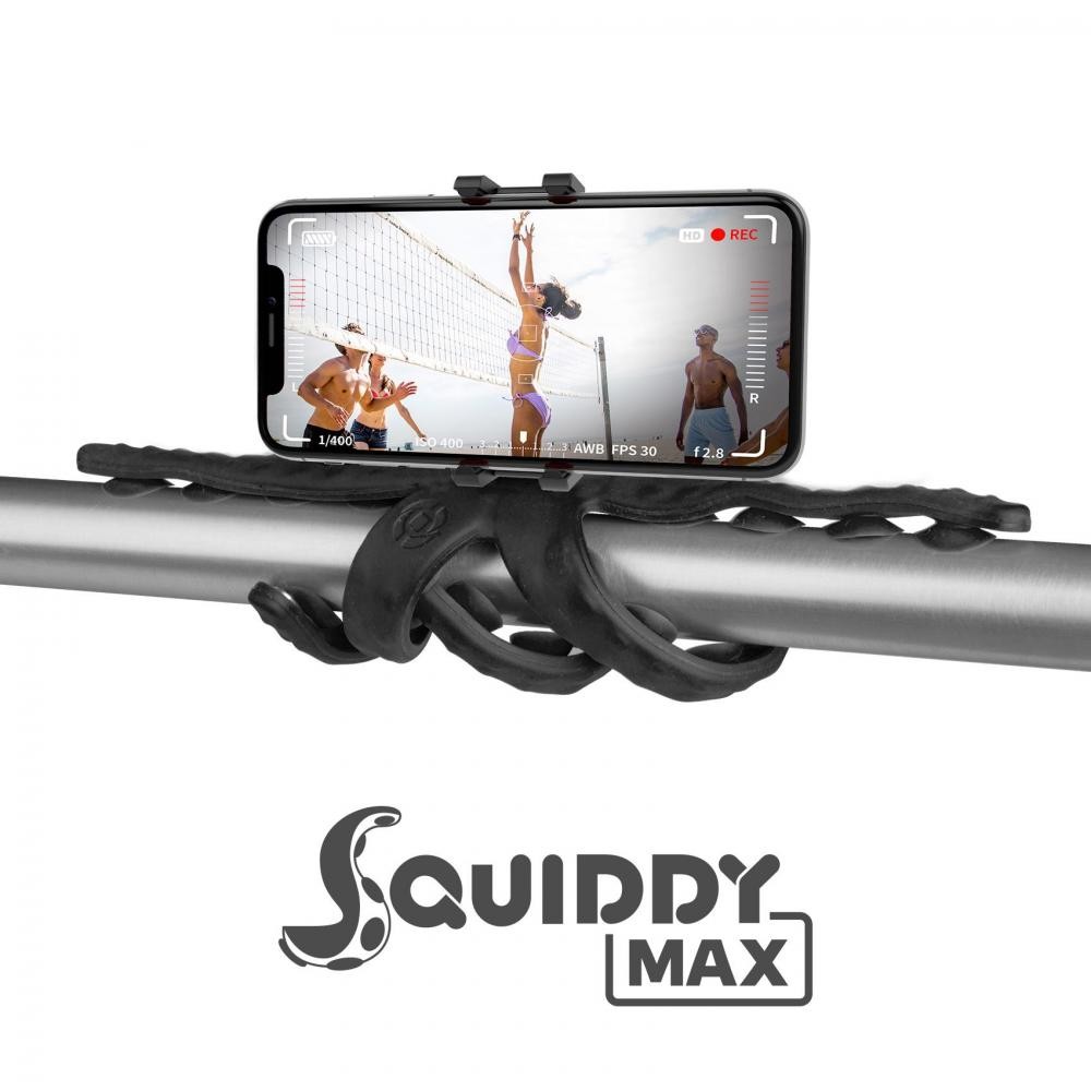 Celly Squiddy Max treppiede Smartphone/fotocamera di azione 6 gamba/gambe Nero cod. SQUIDDYMAXBK