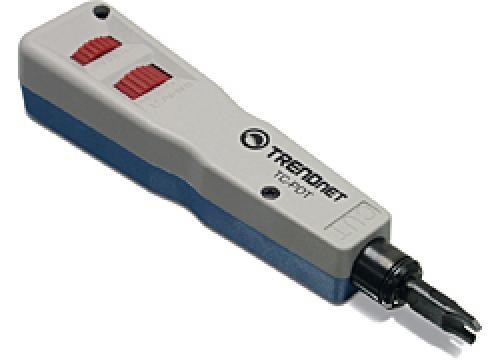 Trendnet TC-PDT Punch Down Tool with 110 and Krone Blade analizzatore network Blu, Bianco cod. TC-PDT