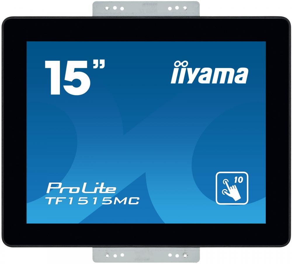 iiyama ProLite TF1515MC-B2 Monitor PC 38,1 cm (15") 1024 x 768 Pixel XGA LED Touch screen Nero cod. TF1515MC-B2