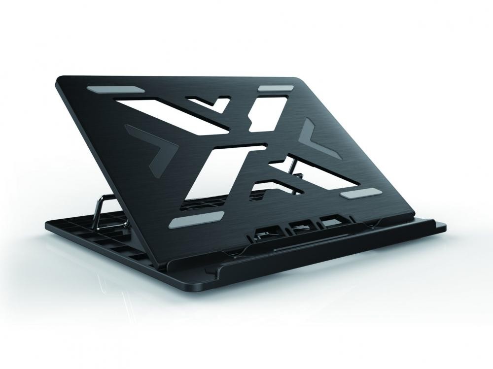 Conceptronic ERGO Laptop Cooling Stand Supporto per computer portatile Nero 39,6 cm (15.6") cod. THANA03B