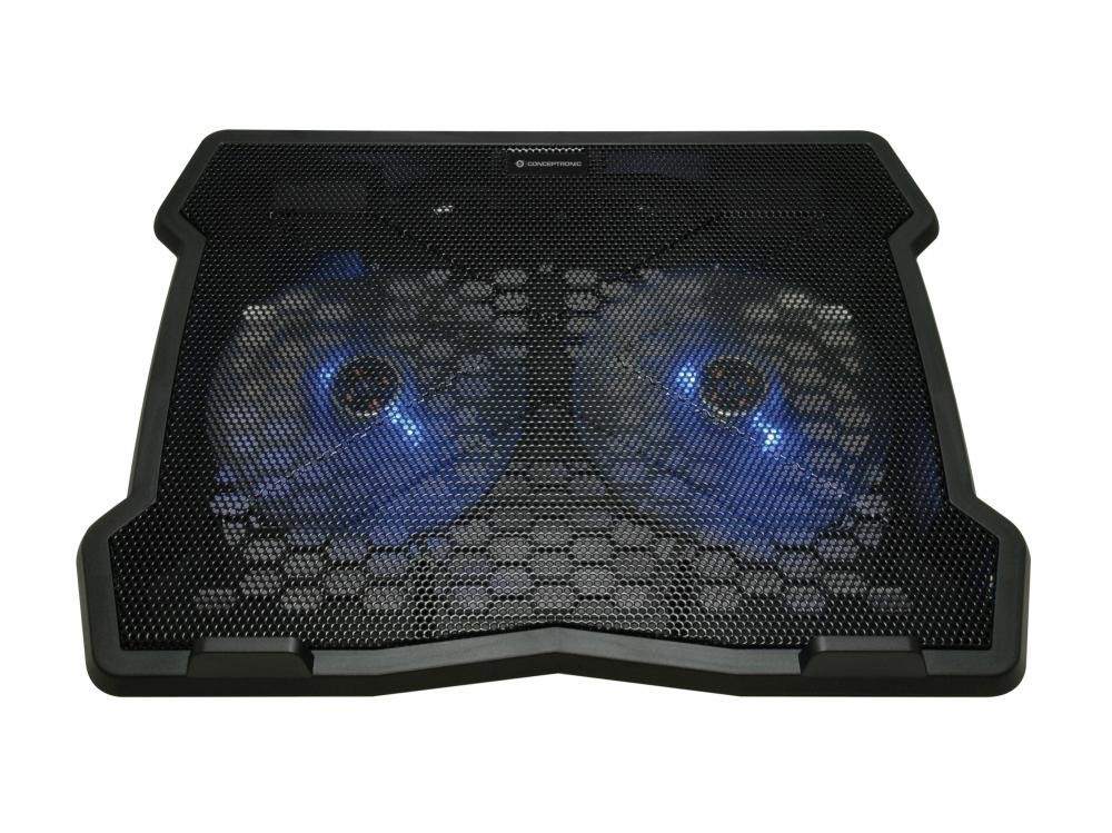 Conceptronic THANA06B base di raffreddamento per laptop 39,6 cm (15.6") Nero cod. THANA06B