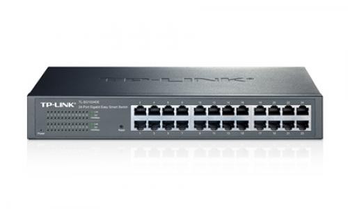 TP-Link TL-SG1024DE switch di rete Gestito L2 Gigabit Ethernet (10/100/1000) Nero cod. TL-SG1024DE