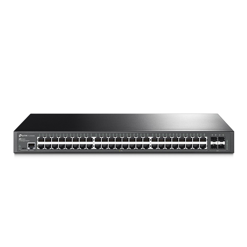 TP-Link TL-SG3452 switch di rete Gestito L2/L3 Gigabit Ethernet (10/100/1000) 1U Nero cod. TL-SG3452