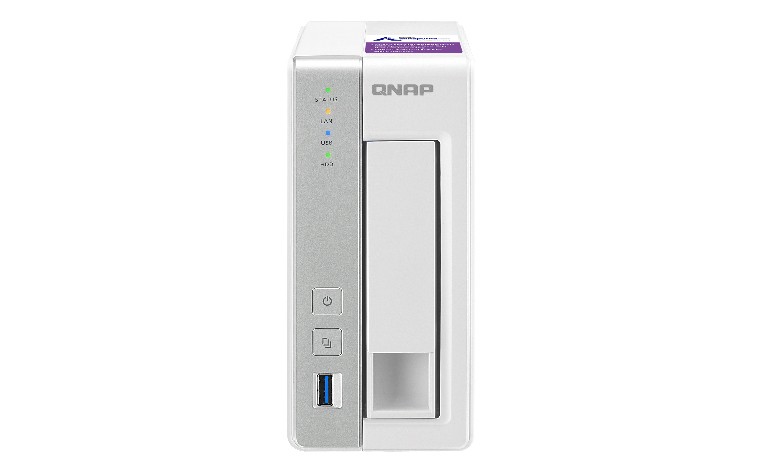 QNAP TS-131P server NAS e di archiviazione Tower Collegamento ethernet LAN Grigio, Bianco AL212 cod. TS-131P