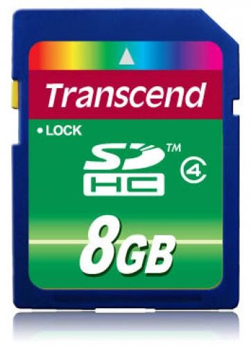 Transcend TS8GSDHC4 memoria flash 8 GB SDHC cod. TS8GSDHC4