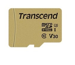 Transcend 8GB UHS-I U3 MicroSDHC Classe 10 cod. TS8GUSD500S
