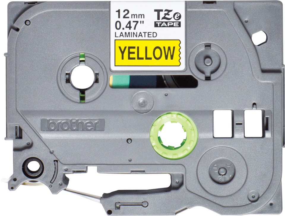 Brother TZE631S nastro per etichettatrice Nero su giallo TZe cod. TZE631S