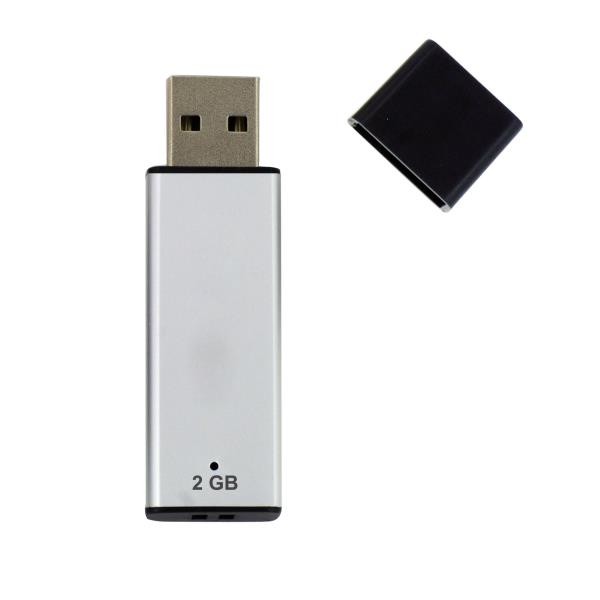 Nilox U2NIL2PPL002 unità flash USB 2 GB USB tipo A 2.0 Argento cod. U2NIL2PPL002