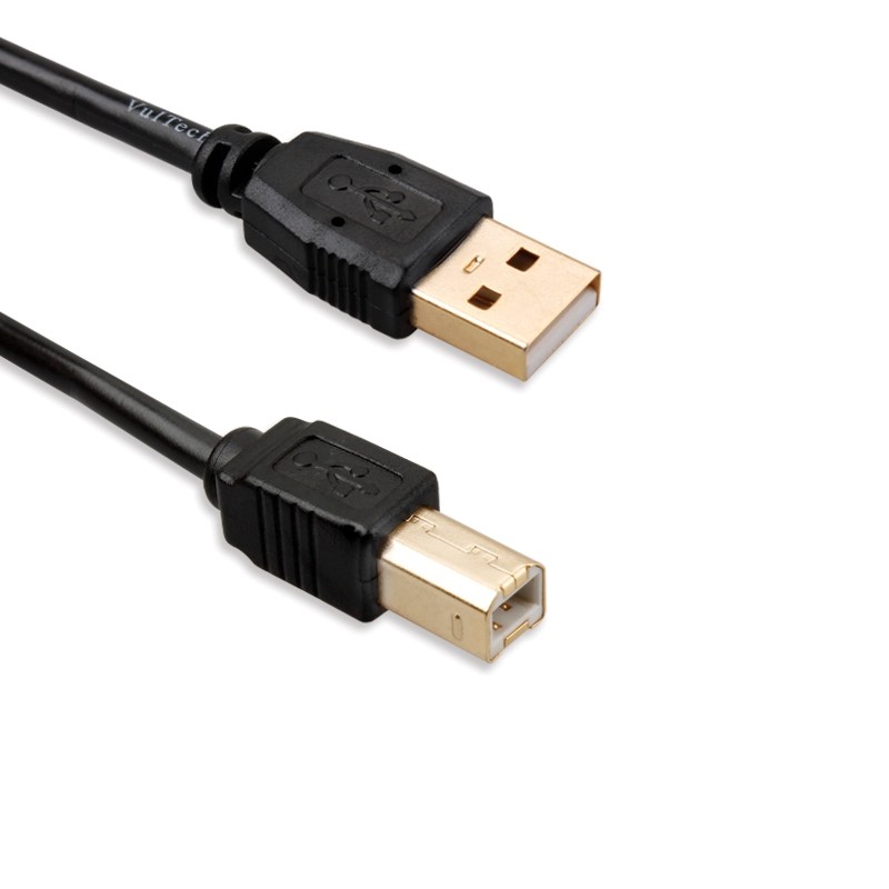 Vultech US21302 cavo USB 1,8 m USB 2.0 USB A USB B Nero cod. US21302