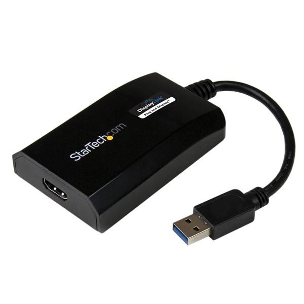 StarTech.com Adattatore da USB 3.0 a HDMI - Certificato DisplayLink - 1080p (1920x1200) - Convertitore da USB Type-A a HDMI per monitor - Scheda video e grafica esterna - Windows/Mac cod. USB32HDPRO