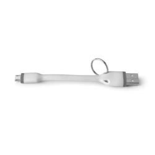 Celly USBMICROKEYWH cavo USB 0,12 m USB A Micro-USB A Bianco cod. USBMICROKEYWH