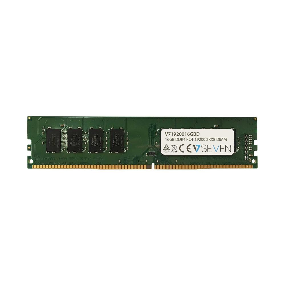 V7 16GB DDR4 PC4-19200 - 2400MHz DIMM Modulo di memoria - V71920016GBD cod. V71920016GBD