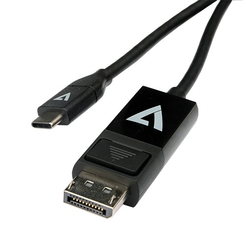 V7 V7UCDP-2M adattatore per inversione del genere dei cavi USB Type-C 3.2 Gen 1 DisplayPort Nero cod. V7UCDP-2M