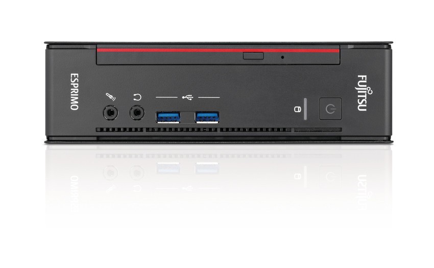 Fujitsu ESPRIMO Q558 2,40 GHz Intel® Core&#8482; i7 di ottava generazione i7-8700T Nero, Rosso Mini PC cod. VFY:Q0558P171SIT