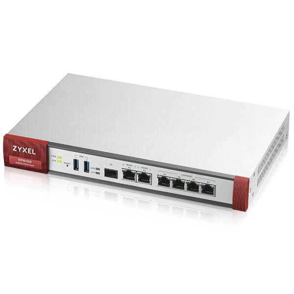 Zyxel VPN Firewall VPN 100 firewall (hardware) 2 Gbit/s cod. VPN100-EU0101F