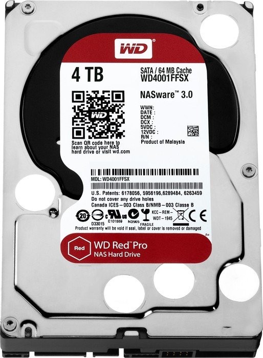 HDD Desk Red Pro 4TB 3.5 SATA 128MB