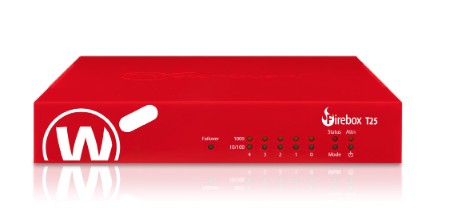 WatchGuard Firebox T25-W firewall (hardware) 3,14 Gbit/s cod. WGT26413