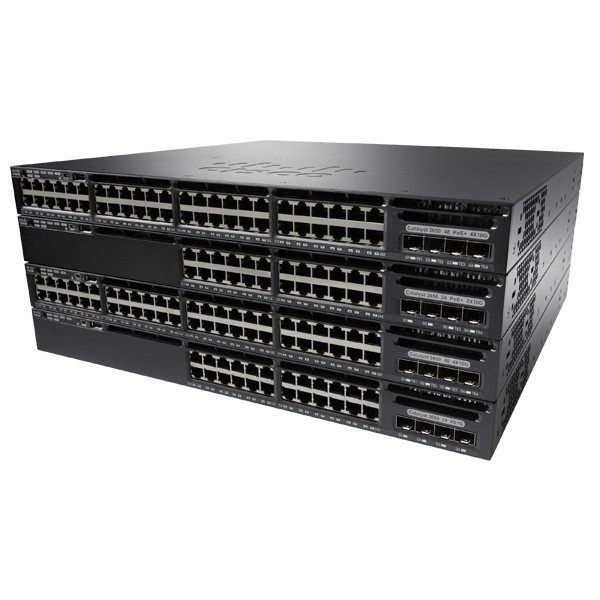 Cisco Catalyst WS-C3650-48FQ-L switch di rete Gestito L3 Gigabit Ethernet (10/100/1000) Supporto Power over Ethernet (PoE) 1U Nero cod. WS-C3650-48FQ-L