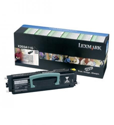 Lexmark X203A11G cartuccia toner 1 pz Originale Nero cod. X203A11G