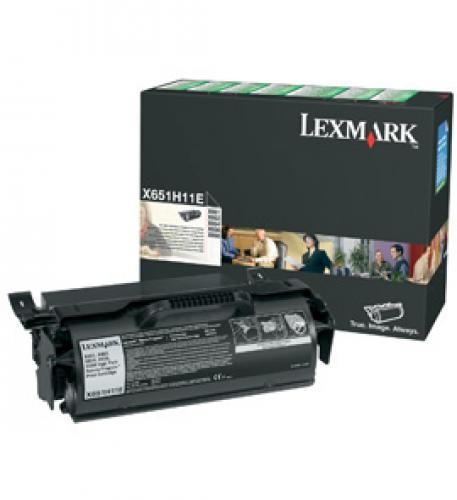 Lexmark X65x High Yield Return Program Print Cartridge - X651H11E