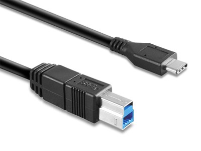 Hamlet Cavo adattatore da USB 3.1 Type C a USB 3.0 Tipo B Maschio 1 metro cod. XCTC-U3B100