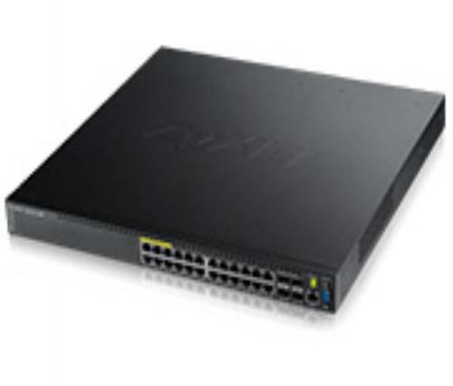 Zyxel XGS3700-24HP Gestito L2+ Supporto Power over Ethernet (PoE) Nero cod. XGS3700-24HP-ZZ0101F