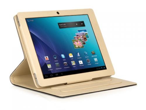 Hamlet Zelig Pad Cover costudia per tablet pc da 9,7'' modello business marrone/beige cod. XPADCV97BR