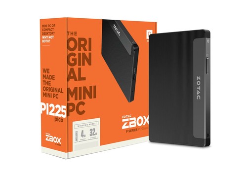Zotac ZBOX PI225 1,10 GHz Intel® Celeron® N3350 Nero Mini PC cod. ZBOX-PI225-W3B