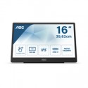 AOC 16T2 Monitor PC 39,6 cm (15.6") 1920 x 1080 Pixel Full HD LED Touch screen Nero cod. 16T2