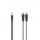 Hama Cavo 2 RCA M/Jack 3.5 mm M, 3 metri, nero cod. 00205111