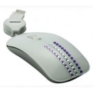 Mediacom Crystal mouse USB tipo A Ottico 1000 DPI cod. 100/MEB94