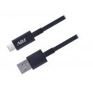 Adj Next cavo USB 1,5 m USB 2.0 USB A USB C Nero cod. 110-00103