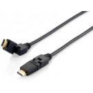 Equip 119361 cavo HDMI 1 m HDMI tipo A (Standard) Nero cod. 119361
