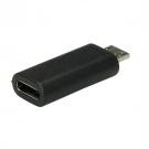 VALUE 12.99.3192 adattatore per inversione del genere dei cavi Micro-USB B USB-C Nero cod. 12.99.3192