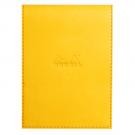 Rhodia Notepad cover + notepad N°13 quaderno per scrivere A6 80 fogli Giallo cod. 138216C