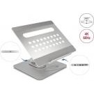 DeLOCK 18457 supporto per laptop Supporto per laptop e tablet Argento 39,6 cm (15.6") cod. 18457
