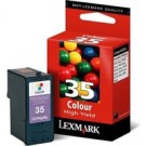 Lexmark Ôäû35 High Yield Color Ink Cartridge - 18C0035E