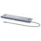 Manhattan 190305 replicatore di porte e docking station per laptop Cablato USB 3.2 Gen 1 (3.1 Gen 1) Type-C Argento cod. 190305