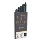 Parker Quink inktpatronen zwart, doos met 5 stuks Nero 5 pz cod. 1950382